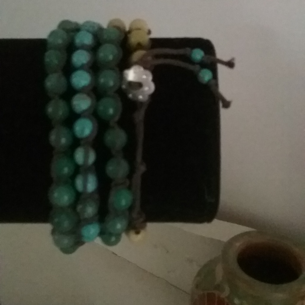 Stella & Dot Turquoise Bracelet - Picture 2 of 4